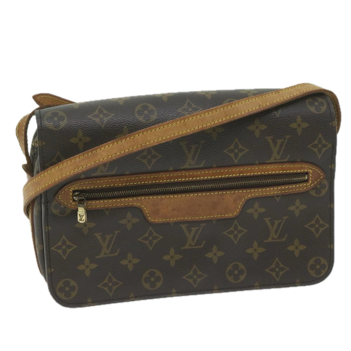 LOUIS VUITTON Monogram Saint Germain Shoulder Bag M51207 LV Auth 64614