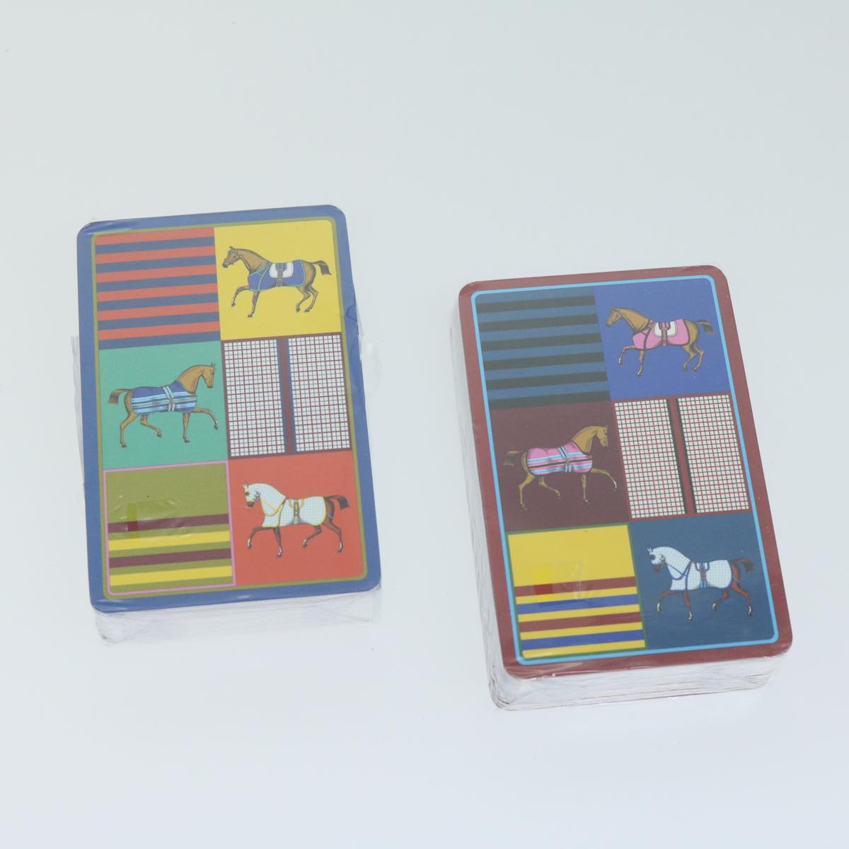 HERMES Playing Cards Multicolor Auth 64622 - 0