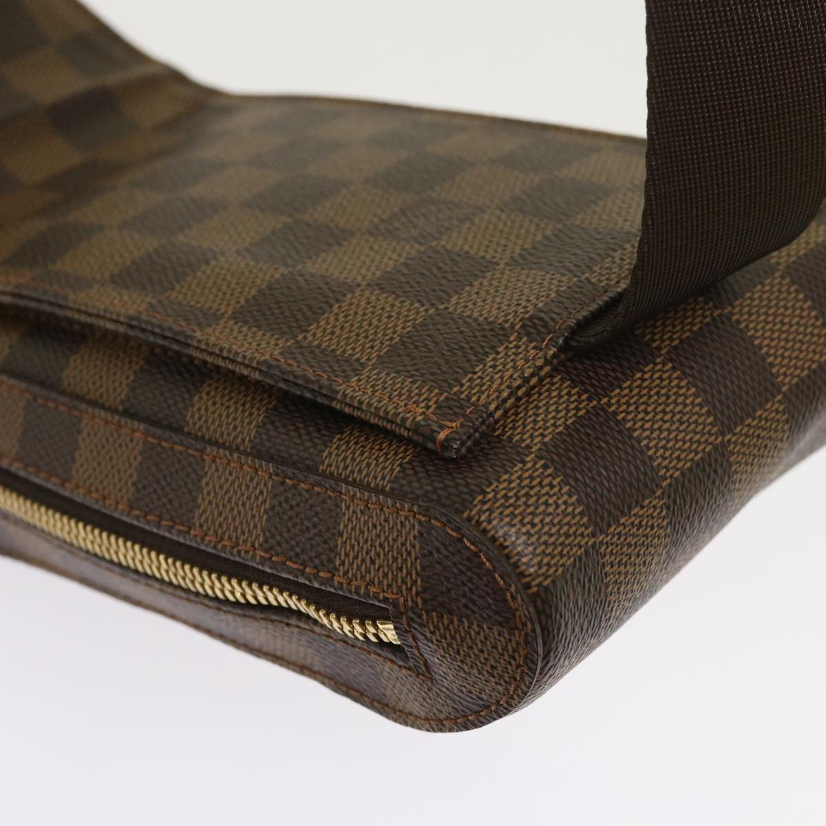 LOUIS VUITTON Damier Ebene Geronimos Shoulder Bag N51994 LV Auth 64662A