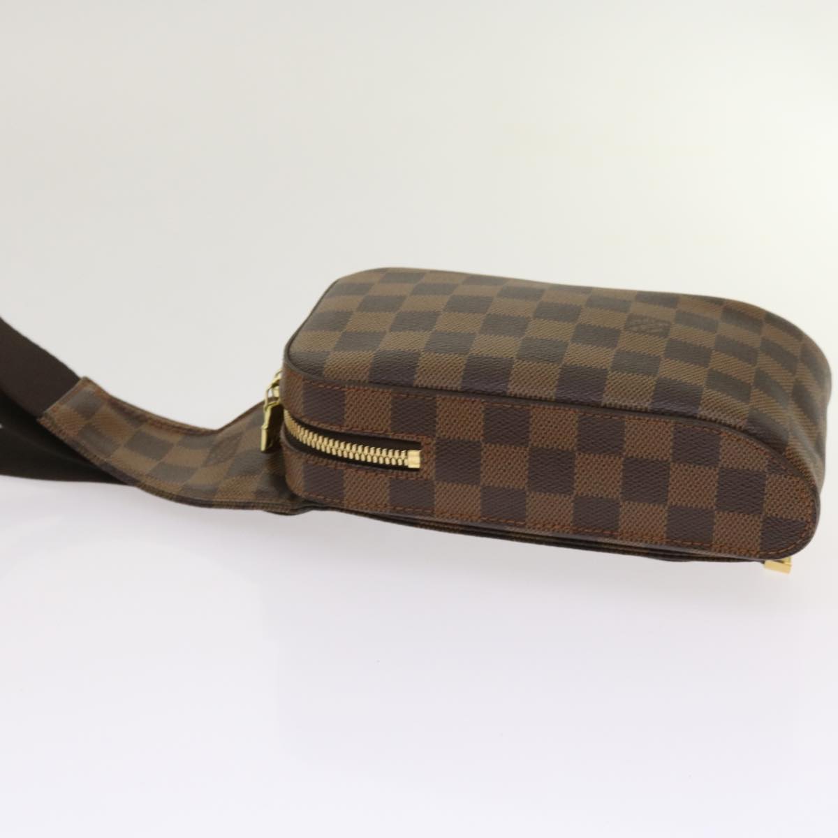 LOUIS VUITTON Damier Ebene Geronimos Shoulder Bag N51994 LV Auth 64662A