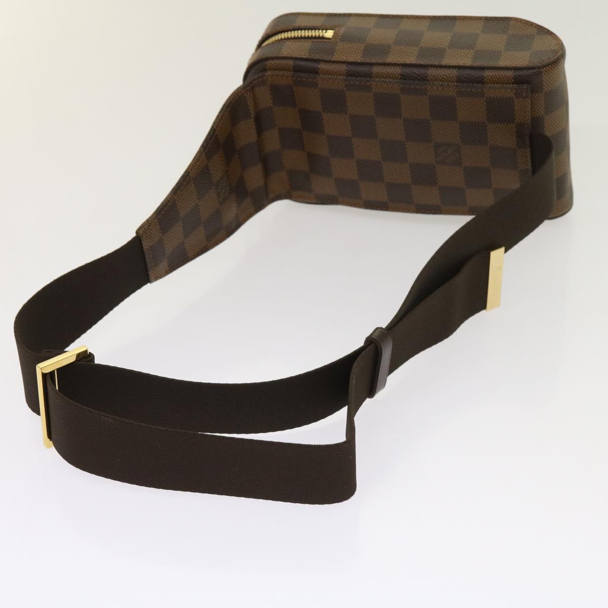 LOUIS VUITTON Damier Ebene Geronimos Shoulder Bag N51994 LV Auth 64662A