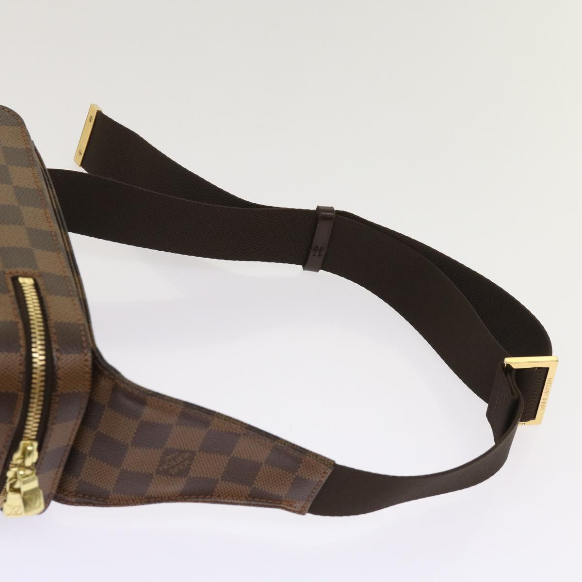 LOUIS VUITTON Damier Ebene Geronimos Shoulder Bag N51994 LV Auth 64662A