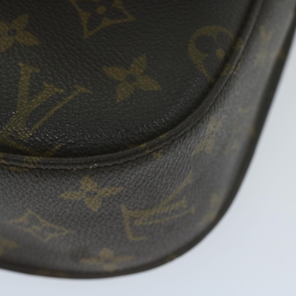 LOUIS VUITTON Monogram Saint Cloud GM Shoulder Bag M51242 LV Auth 64712