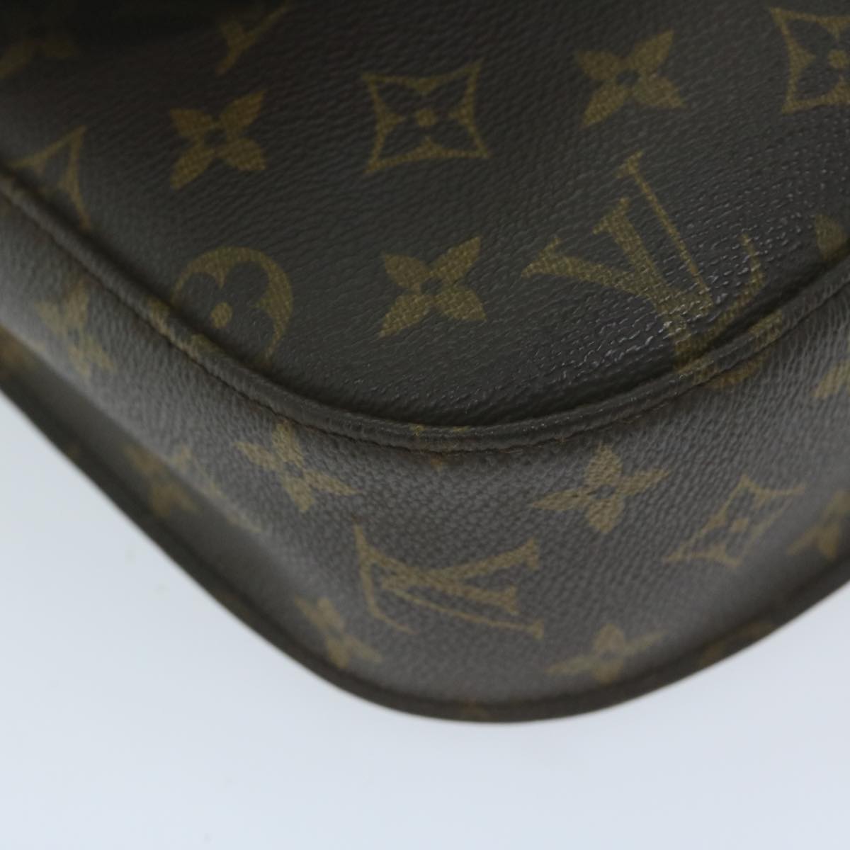 LOUIS VUITTON Monogram Saint Cloud GM Shoulder Bag M51242 LV Auth 64712