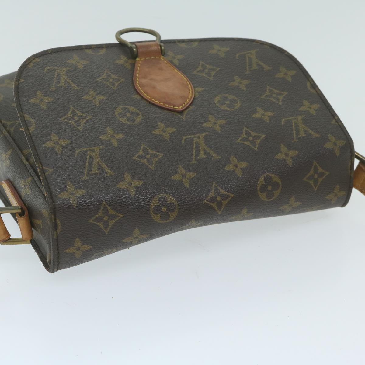 LOUIS VUITTON Monogram Saint Cloud GM Shoulder Bag M51242 LV Auth 64712