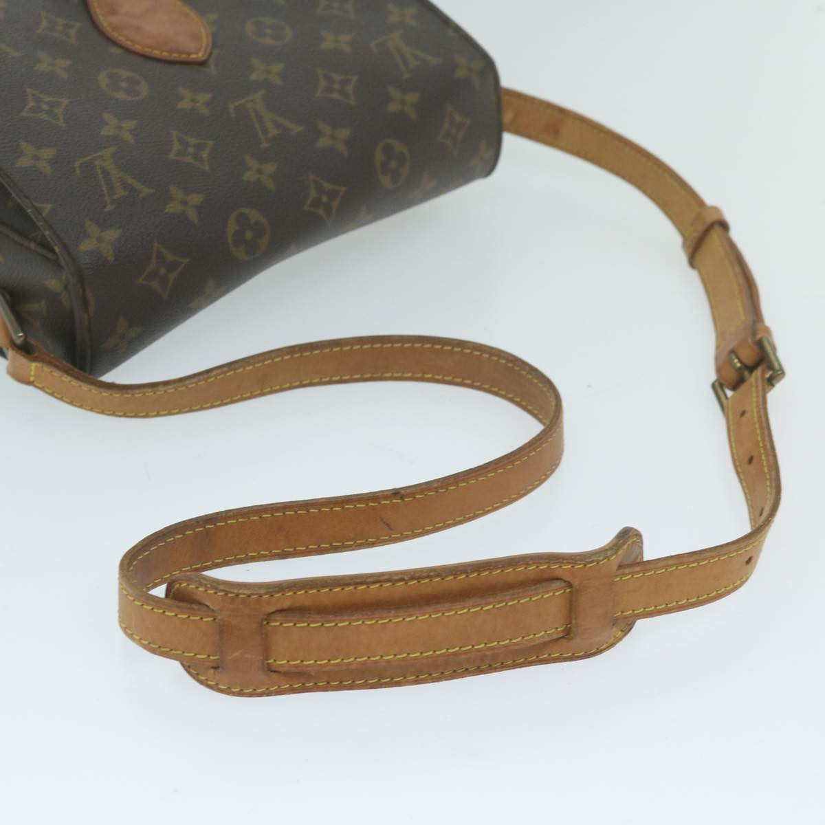 LOUIS VUITTON Monogram Saint Cloud GM Shoulder Bag M51242 LV Auth 64712