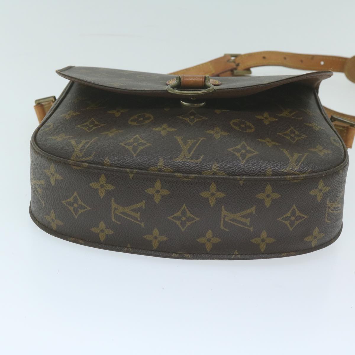 LOUIS VUITTON Monogram Saint Cloud GM Shoulder Bag M51242 LV Auth 64712