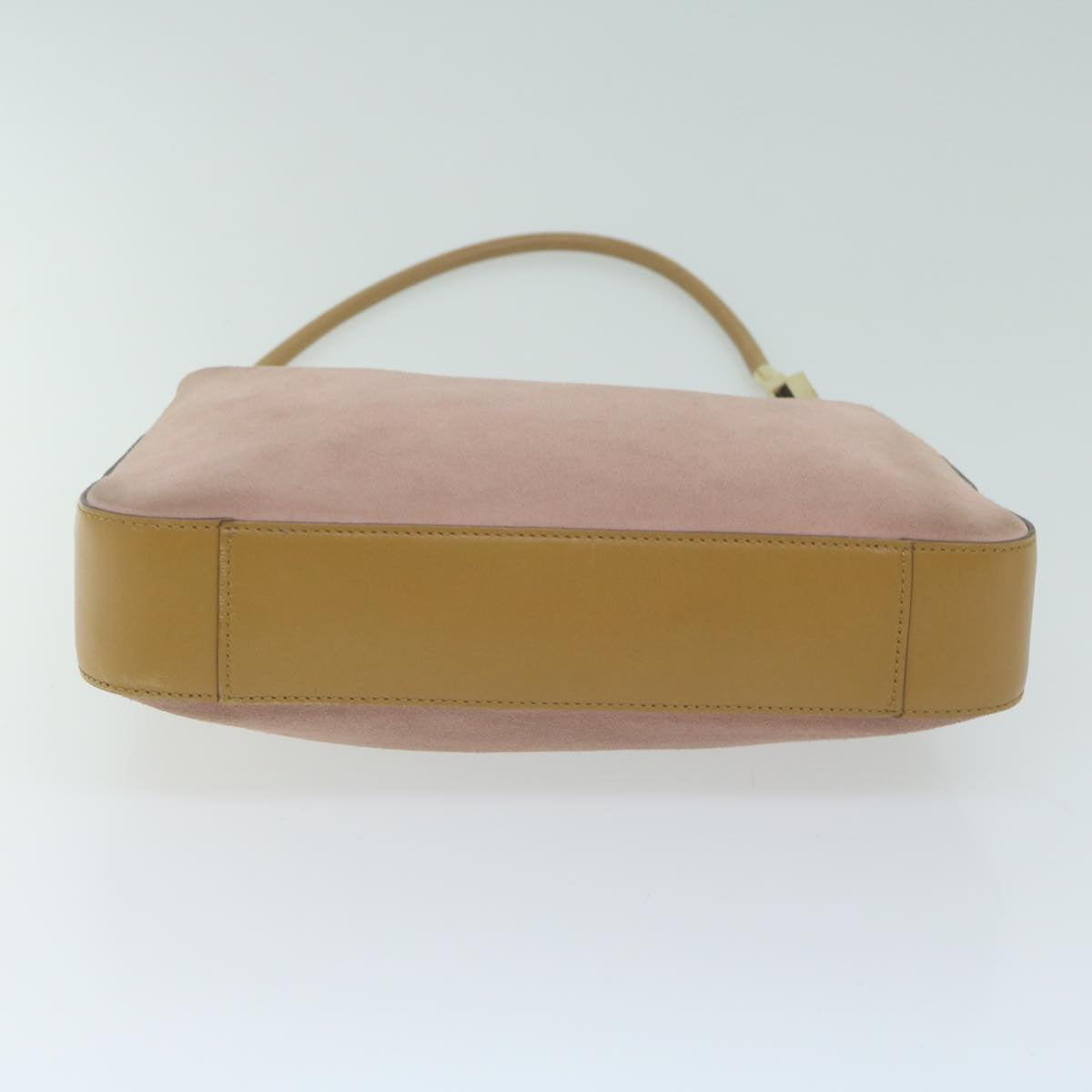 GUCCI Shoulder Bag Suede Pink 001 3812 2123 Auth 64714