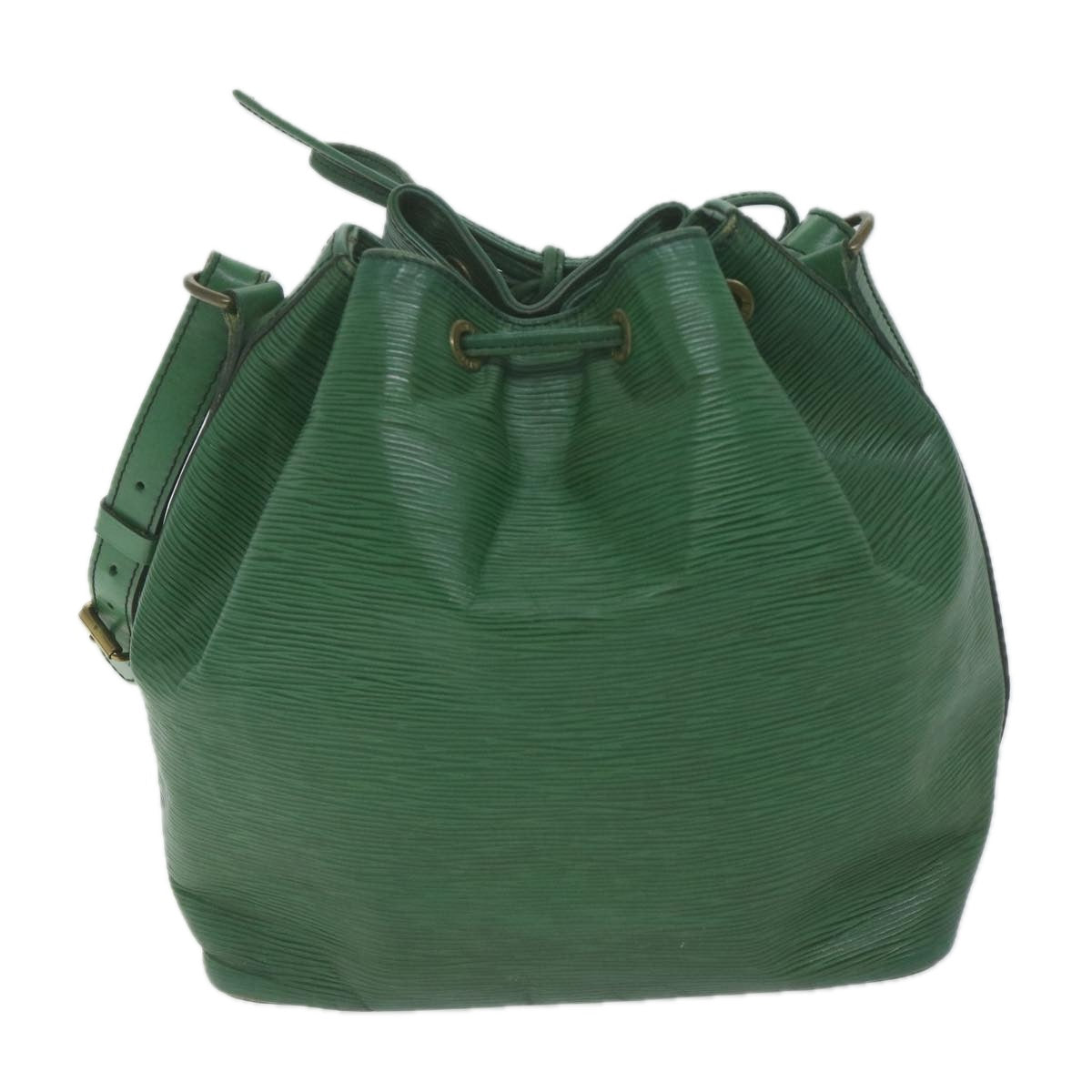 LOUIS VUITTON Epi Petit Noe Shoulder Bag Green M44104 LV Auth 64734 - 0