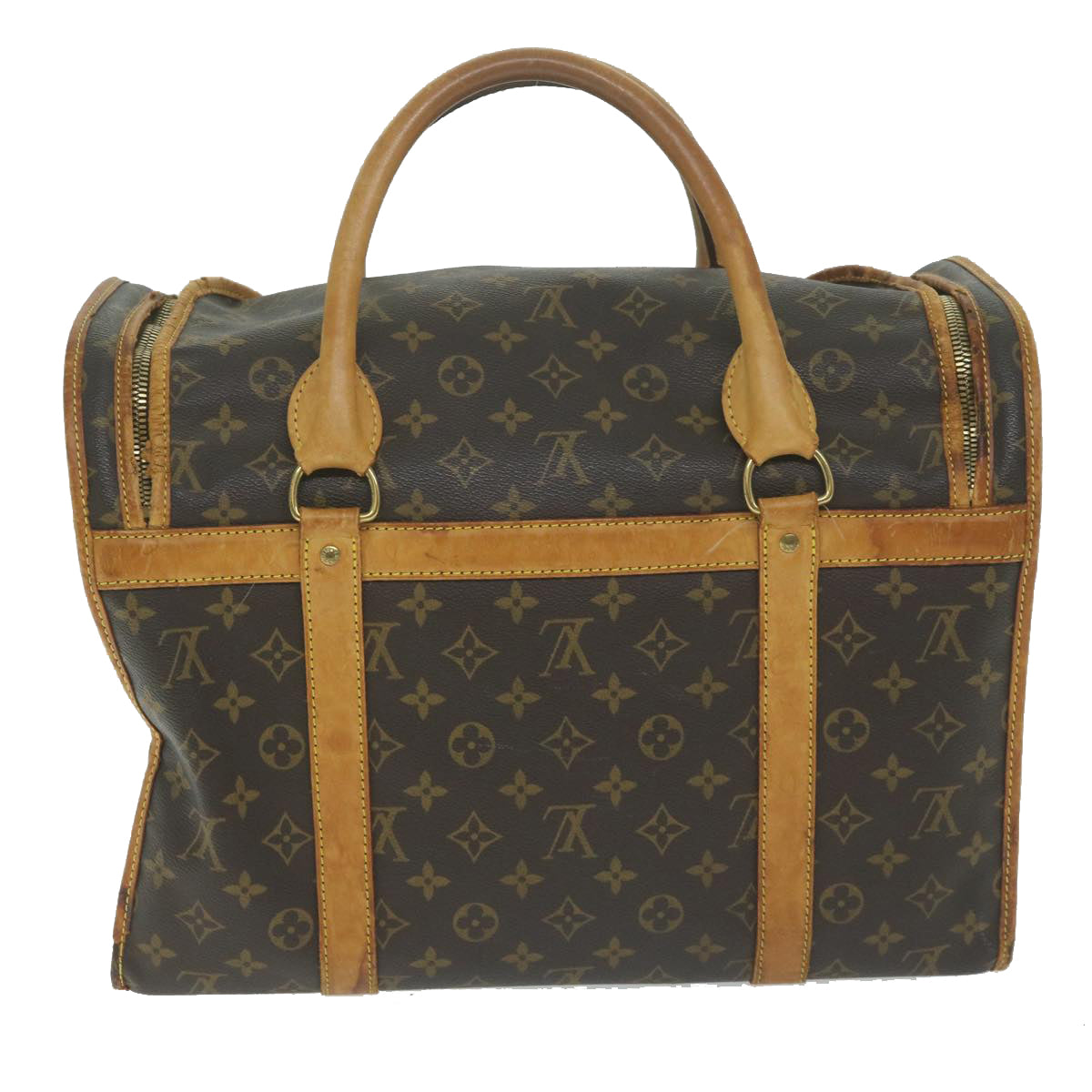 LOUIS VUITTON Monogram Sac Shan 40 Pet Carry M42024 LV Auth 64777 - 0