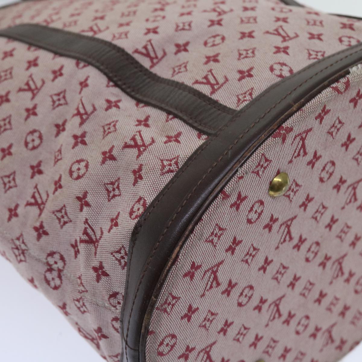 LOUIS VUITTON Monogram Mini Bucket GM Shoulder Bag Slys LV Auth 64847