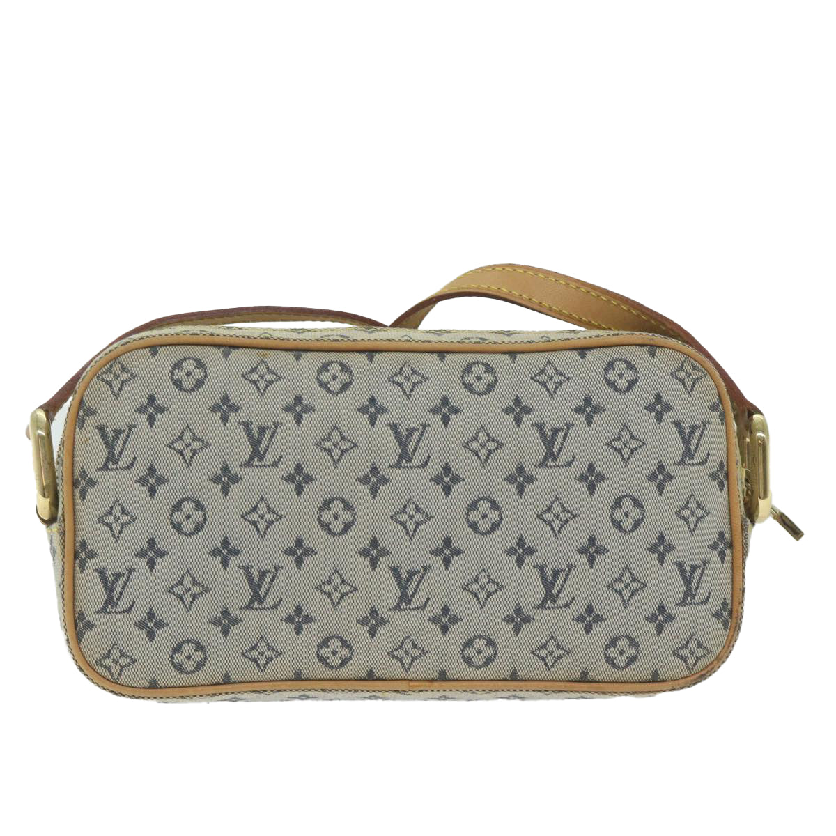 LOUIS VUITTON Monogram Mini Juliet MM Shoulder Bag Blue M92004 LV Auth 64926