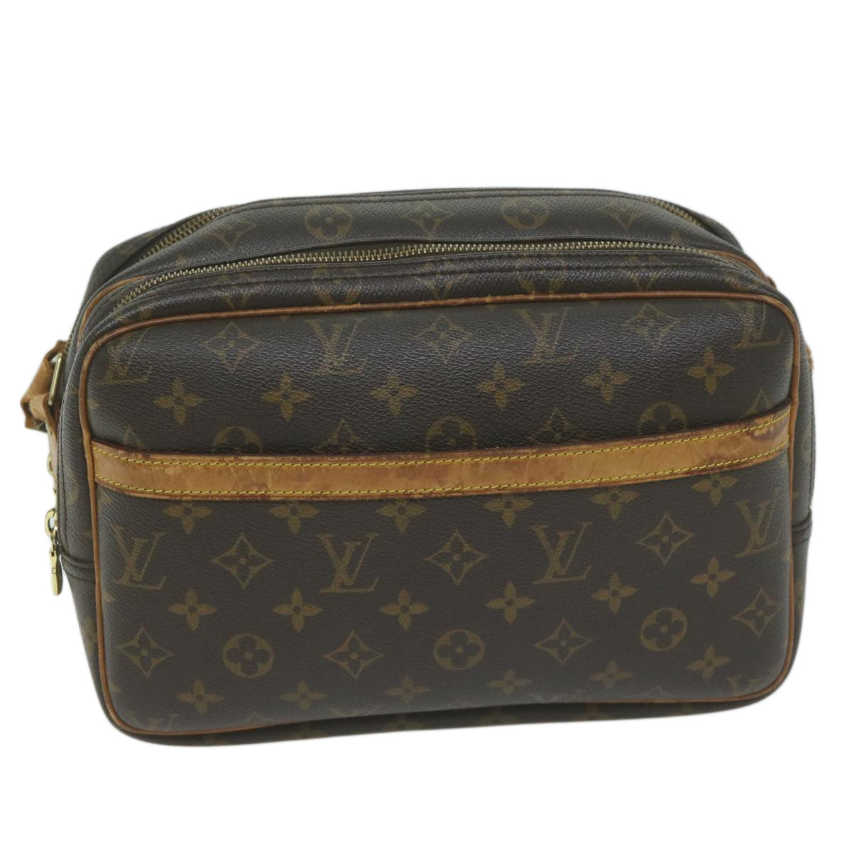 LOUIS VUITTON Monogram Reporter PM Shoulder Bag M45254 LV Auth 64955