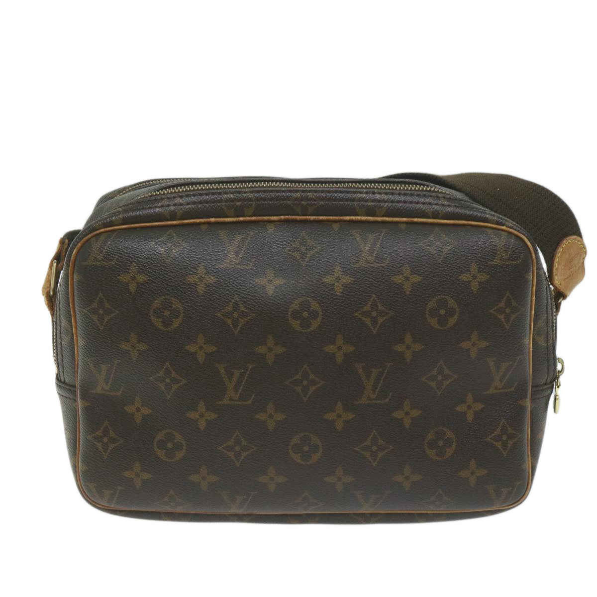 LOUIS VUITTON Monogram Reporter PM Shoulder Bag M45254 LV Auth 64955