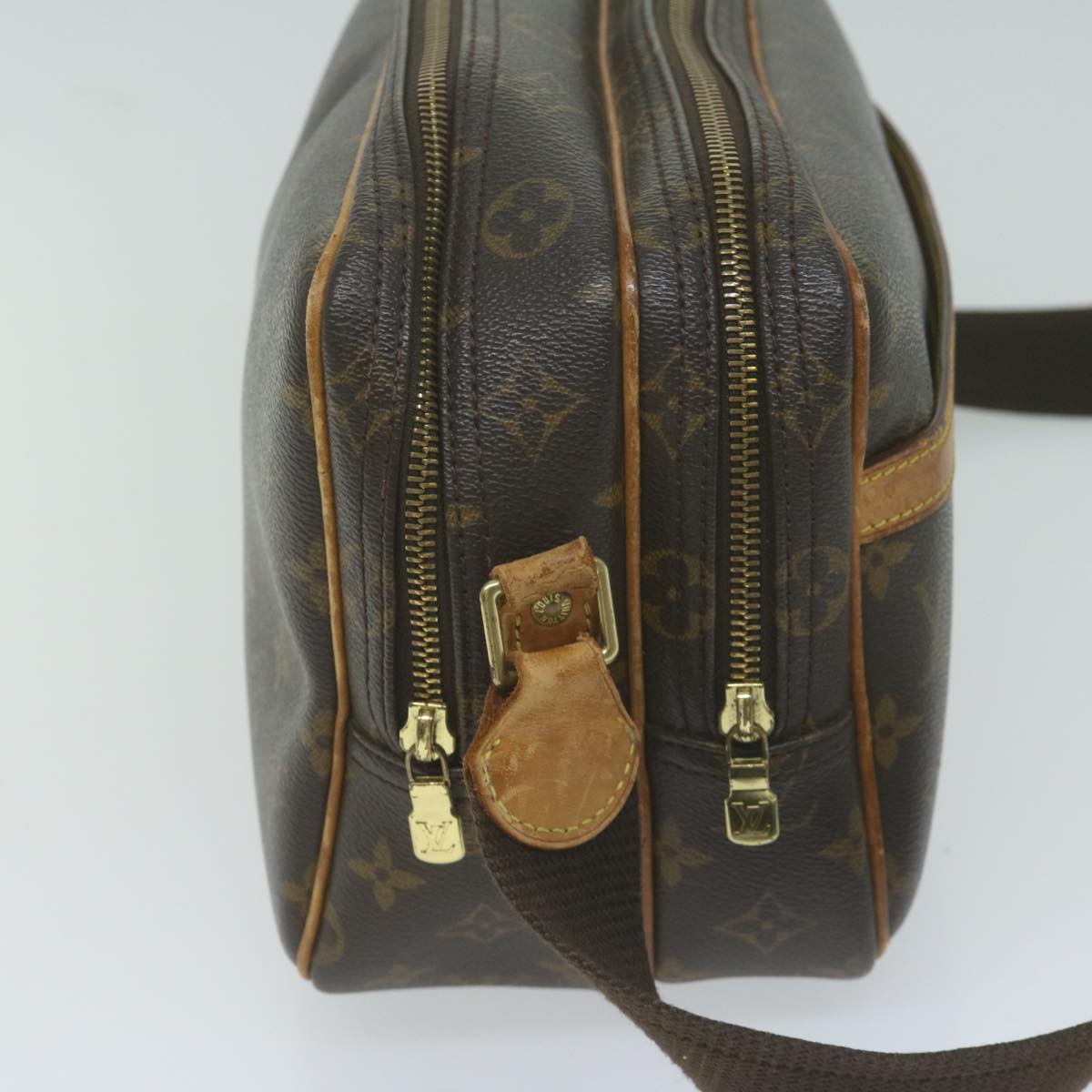 LOUIS VUITTON Monogram Reporter PM Shoulder Bag M45254 LV Auth 64955