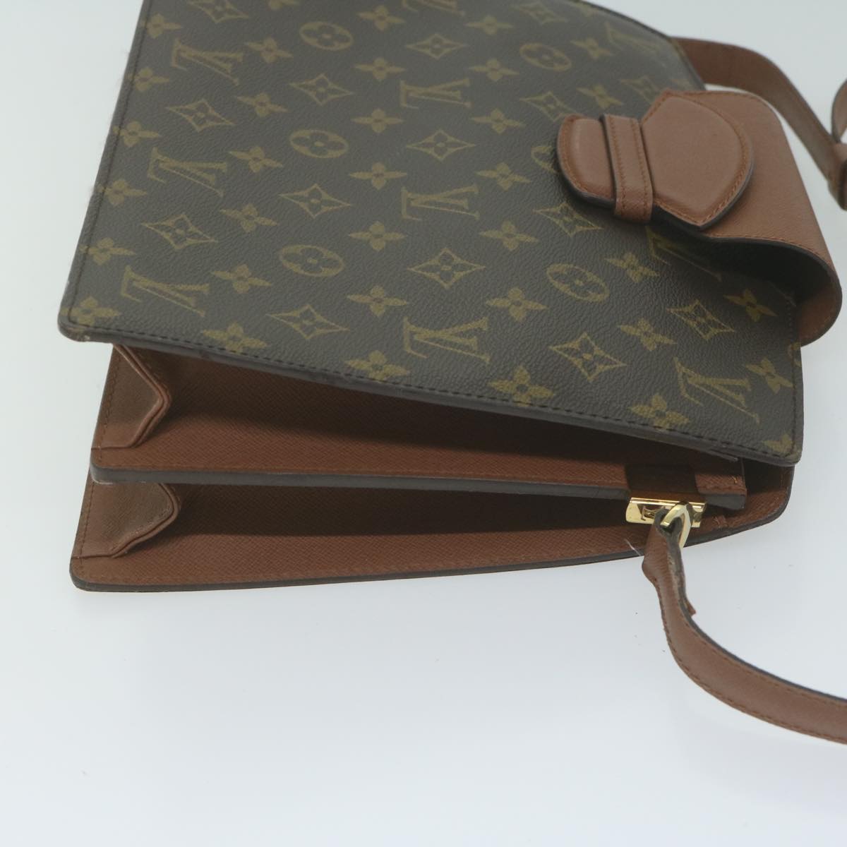 LOUIS VUITTON Monogram Kurcell Shoulder Bag M51375 LV Auth 64962