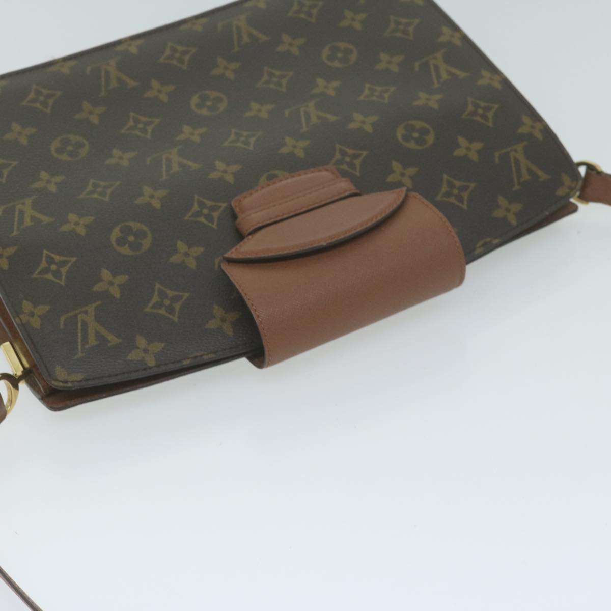 LOUIS VUITTON Monogram Kurcell Shoulder Bag M51375 LV Auth 64962