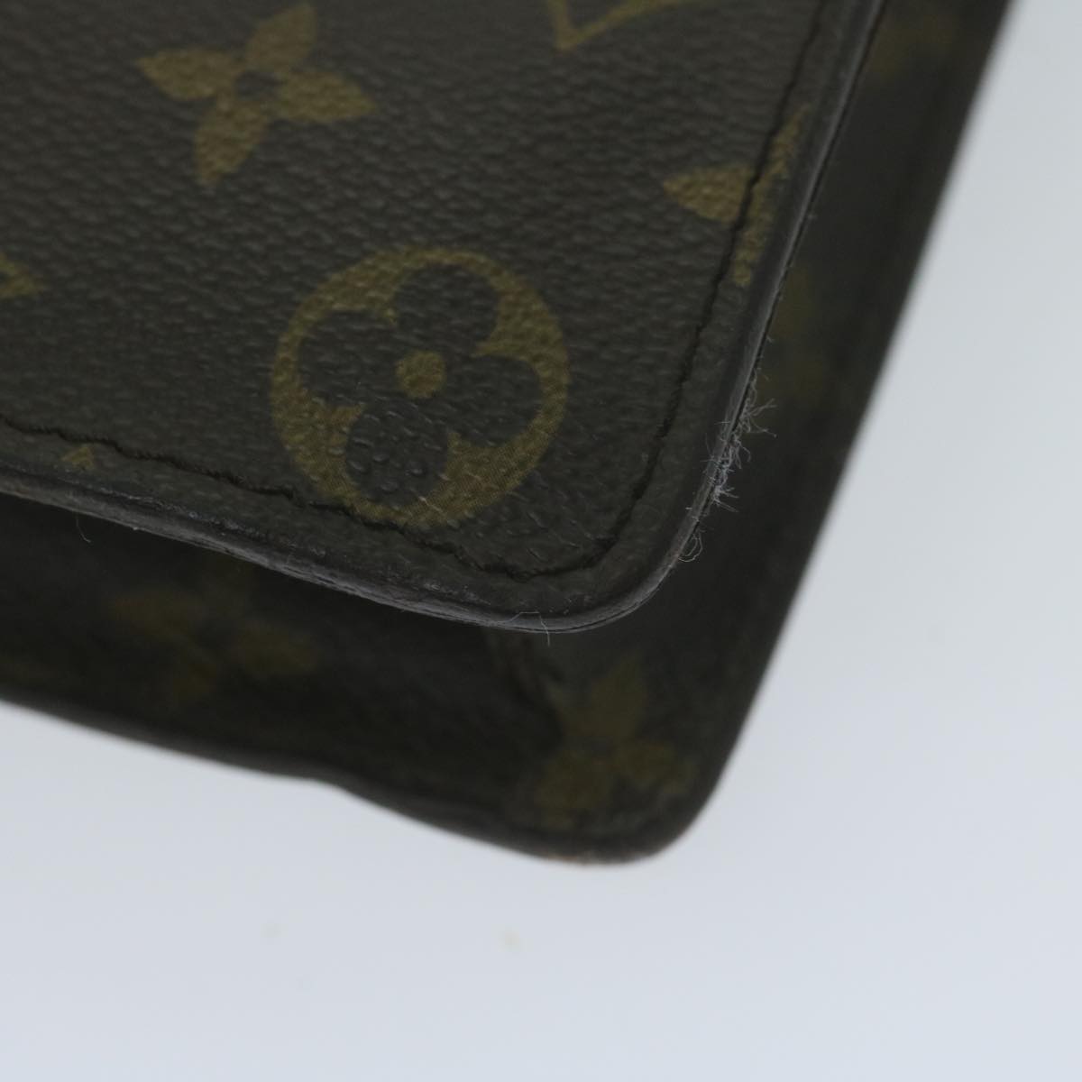 LOUIS VUITTON Monogram Porte Documents Senatur Briefcase M53335 LV Auth 64980