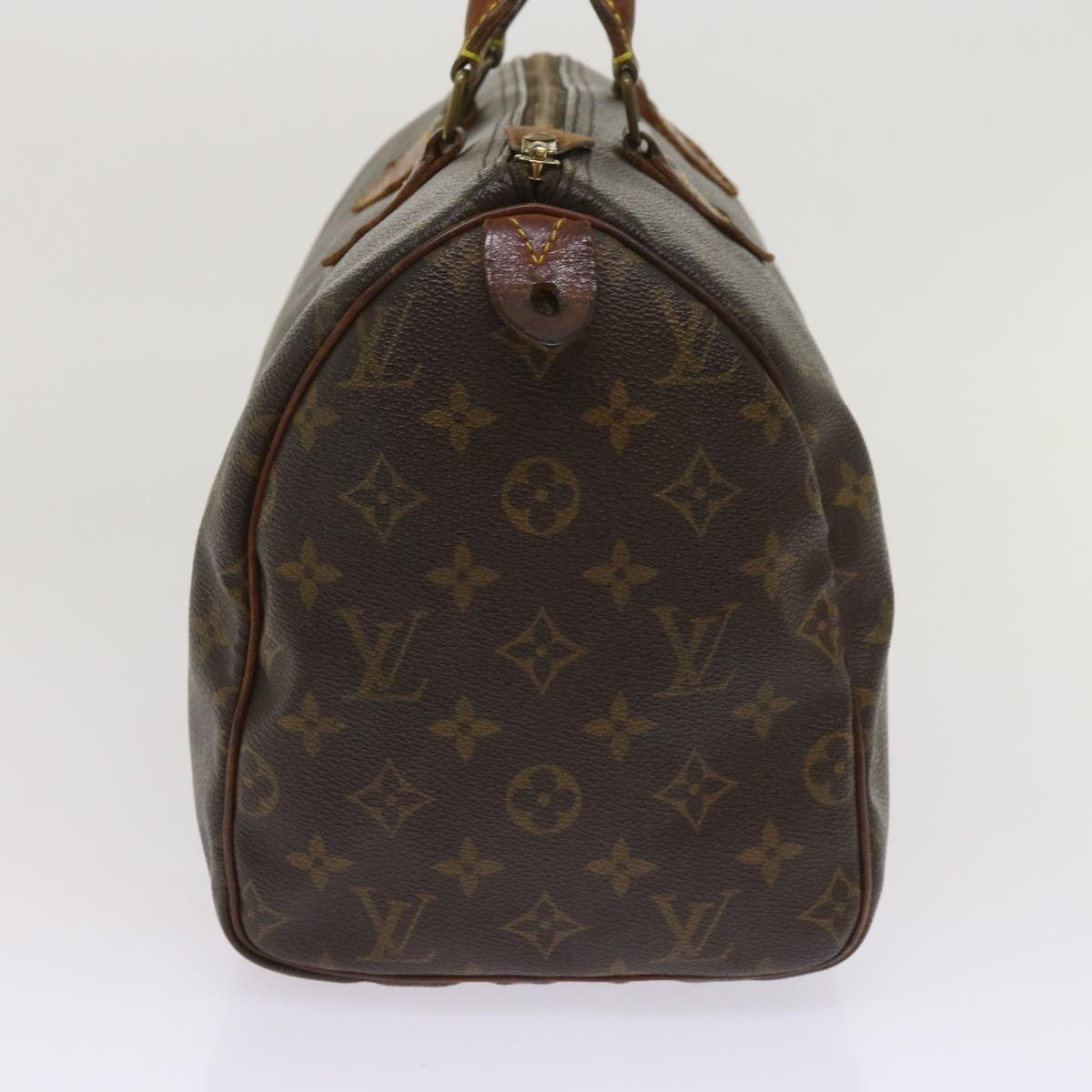 LOUIS VUITTON Monogram Speedy 30 Hand Bag M41526 LV Auth 65002