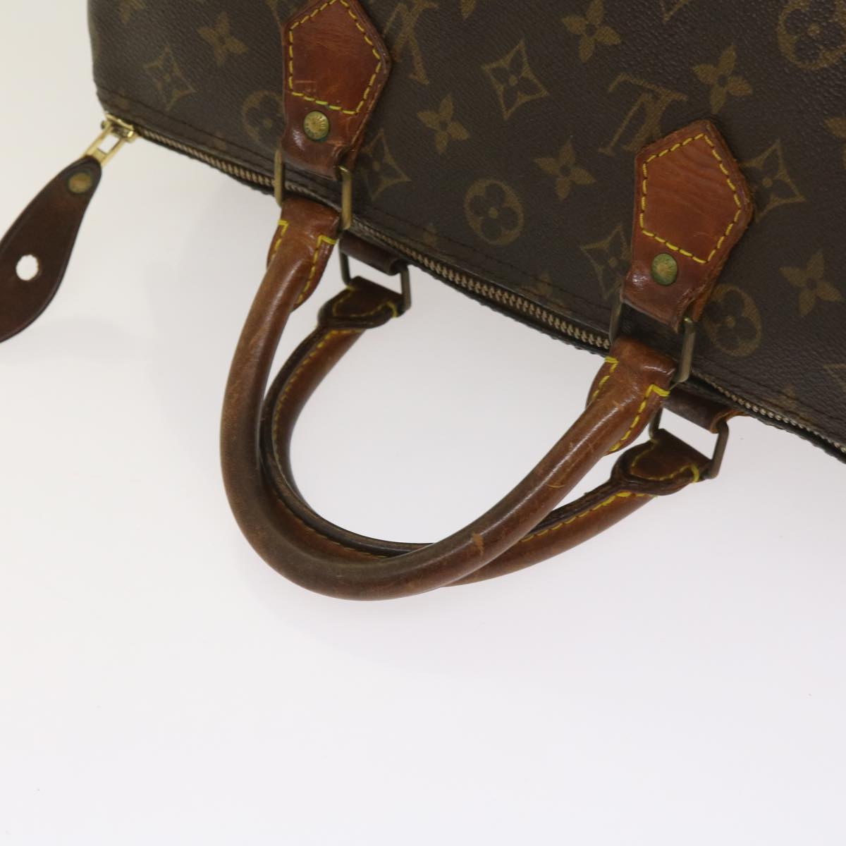 LOUIS VUITTON Monogram Speedy 30 Hand Bag M41526 LV Auth 65002