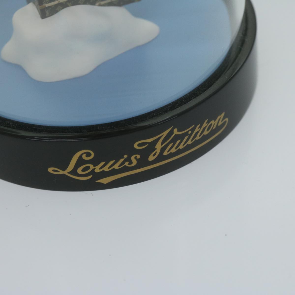 LOUIS VUITTON Snow Globe balloon VIP Only Clear Red LV Auth 65058A