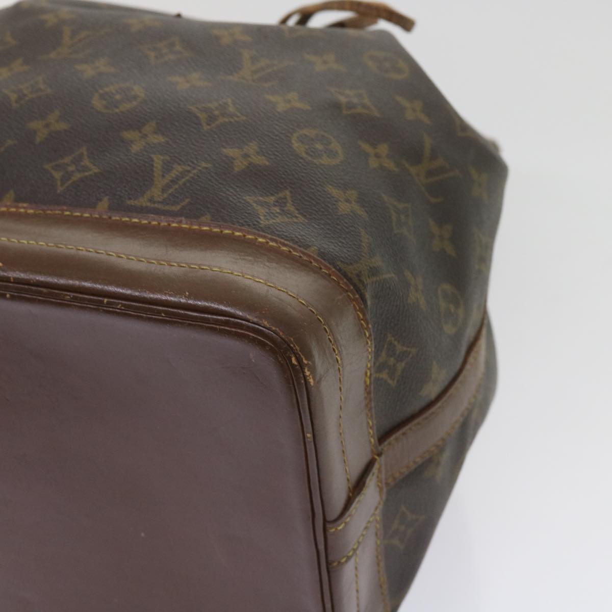 LOUIS VUITTON Monogram Noe Shoulder Bag M42224 LV Auth 65071