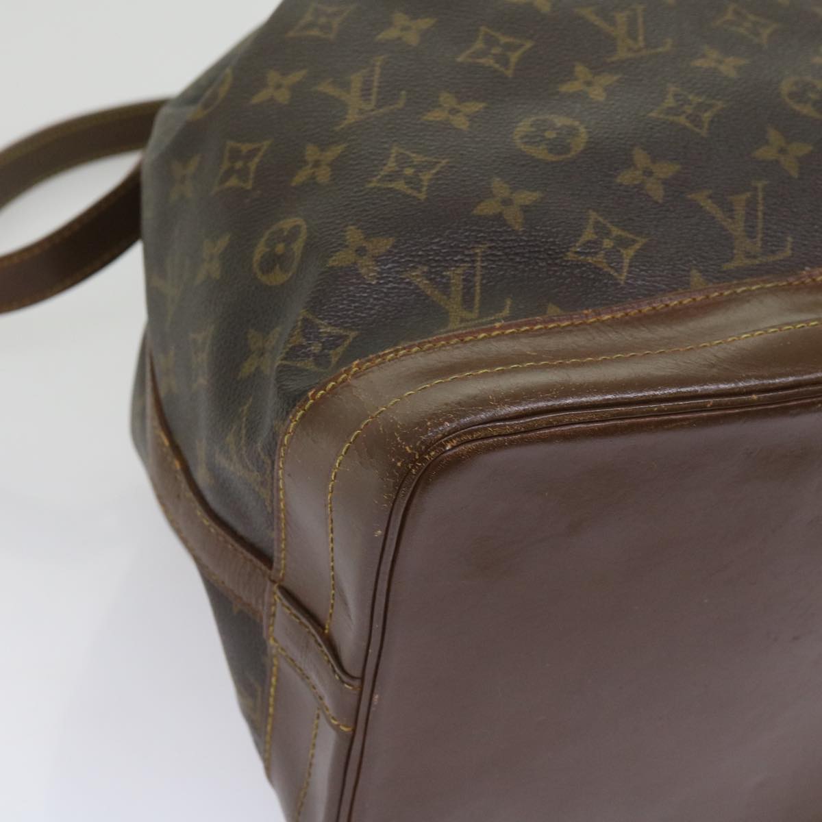 LOUIS VUITTON Monogram Noe Shoulder Bag M42224 LV Auth 65071