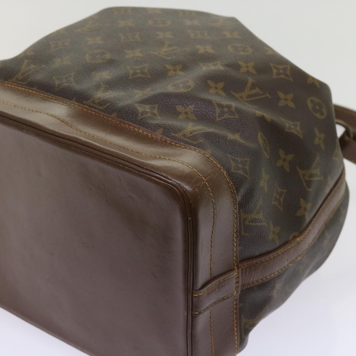 LOUIS VUITTON Monogram Noe Shoulder Bag M42224 LV Auth 65071