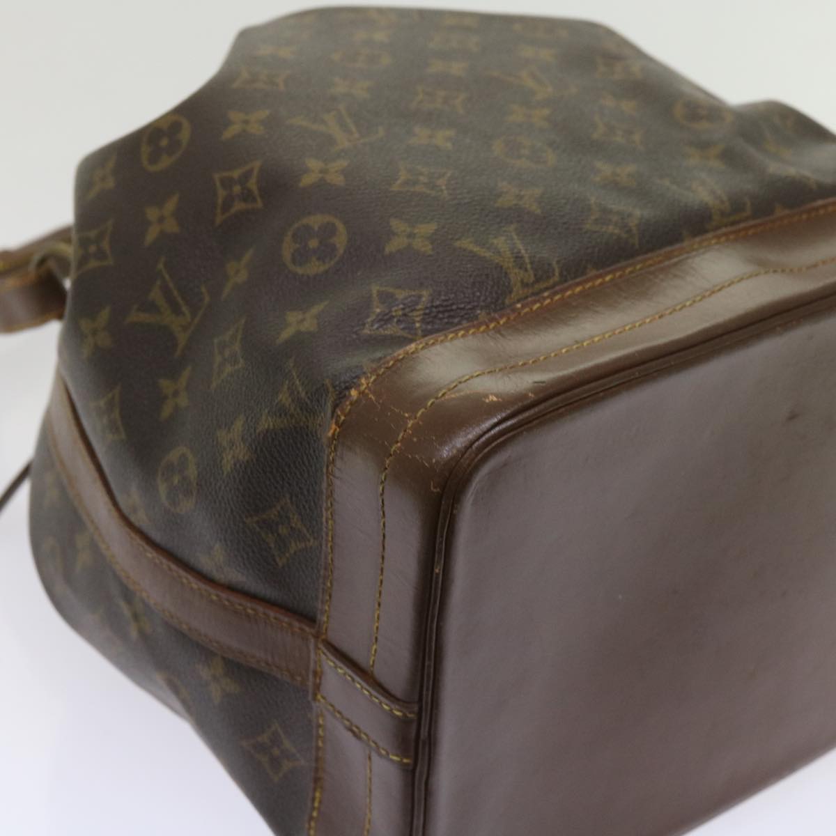 LOUIS VUITTON Monogram Noe Shoulder Bag M42224 LV Auth 65071