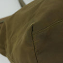 PRADA Tote Bag Nylon Khaki Auth 65083-12