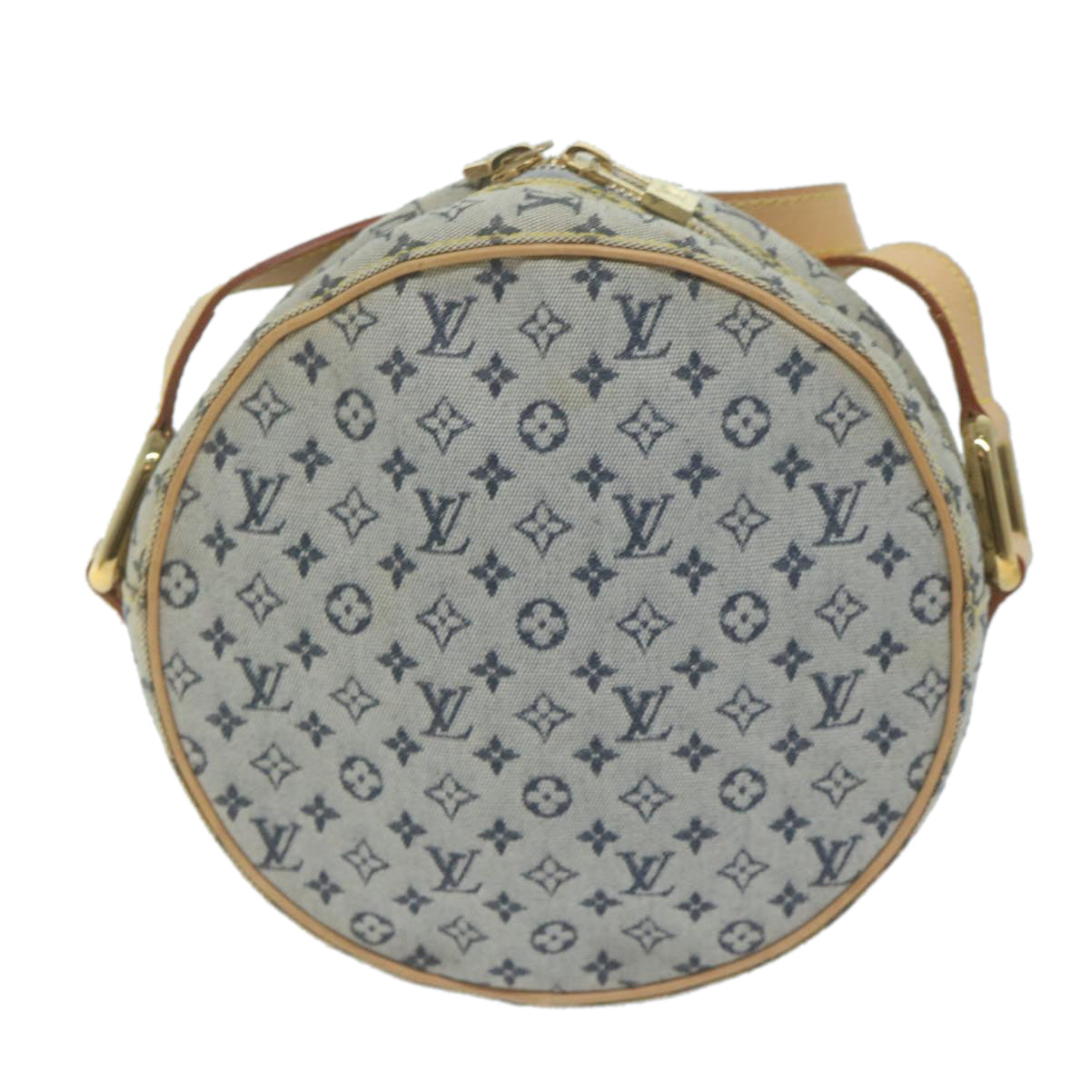 LOUIS VUITTON Monogram Mini Jeanne GM Shoulder Bag Blue M92000 LV Auth 65468 - 0