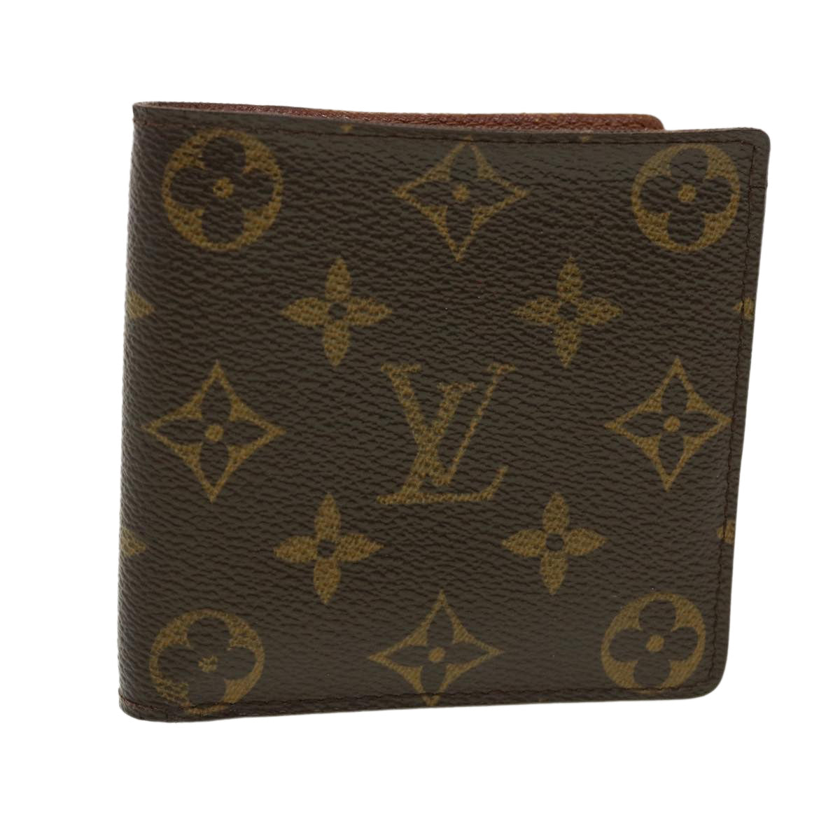 LOUIS VUITTON Monogram Portefeuille Marco Bifold Wallet M61675 LV Auth S291