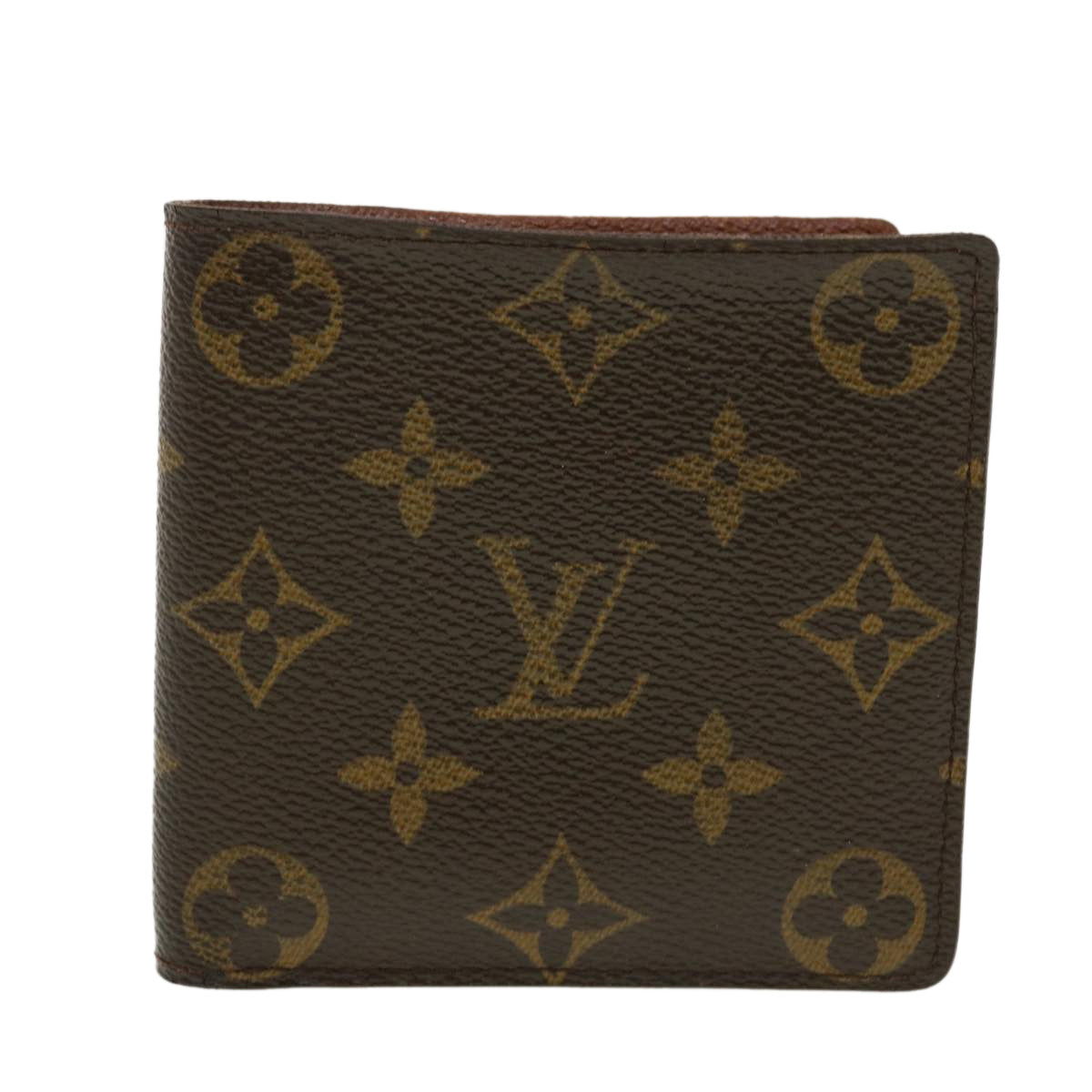 LOUIS VUITTON Monogram Portefeuille Marco Bifold Wallet M61675 LV Auth S291