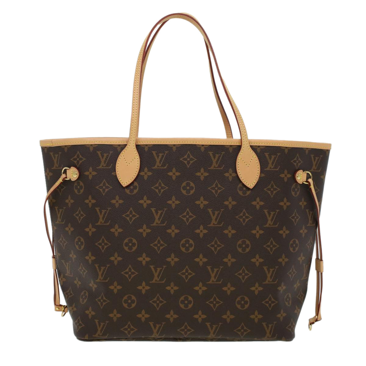 LOUIS VUITTON Monogram Neverfull MM Tote Bag Red M41177 LV Auth S439A - 0