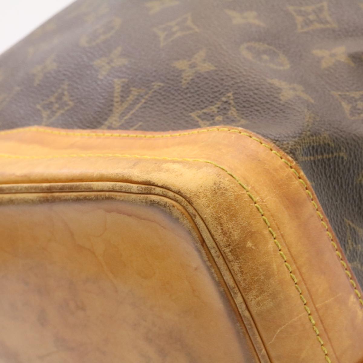 LOUIS VUITTON Monogram Noe Shoulder Bag M42224 LV Auth ac020