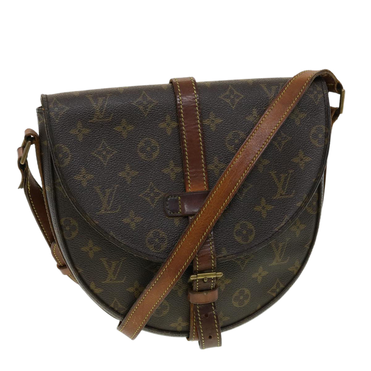 LOUIS VUITTON Monogram Chantilly GM Shoulder Bag M51232 LV Auth ac1001