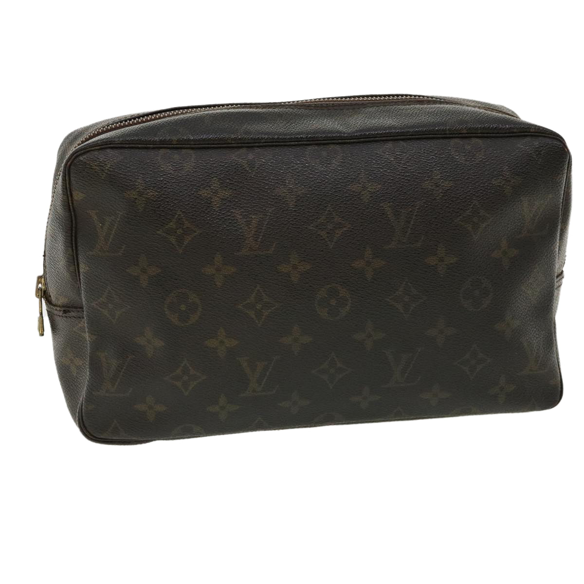 LOUIS VUITTON Monogram Trousse Toilette 28 Clutch Bag M47522 LV Auth ac1025