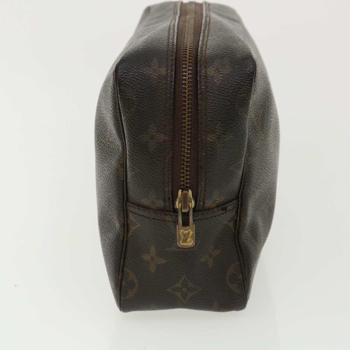 LOUIS VUITTON Monogram Trousse Toilette 28 Clutch Bag M47522 LV Auth ac1025