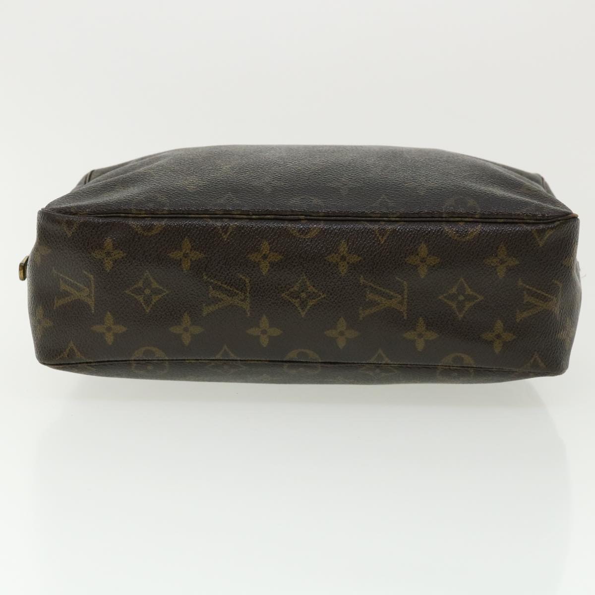 LOUIS VUITTON Monogram Trousse Toilette 28 Clutch Bag M47522 LV Auth ac1025