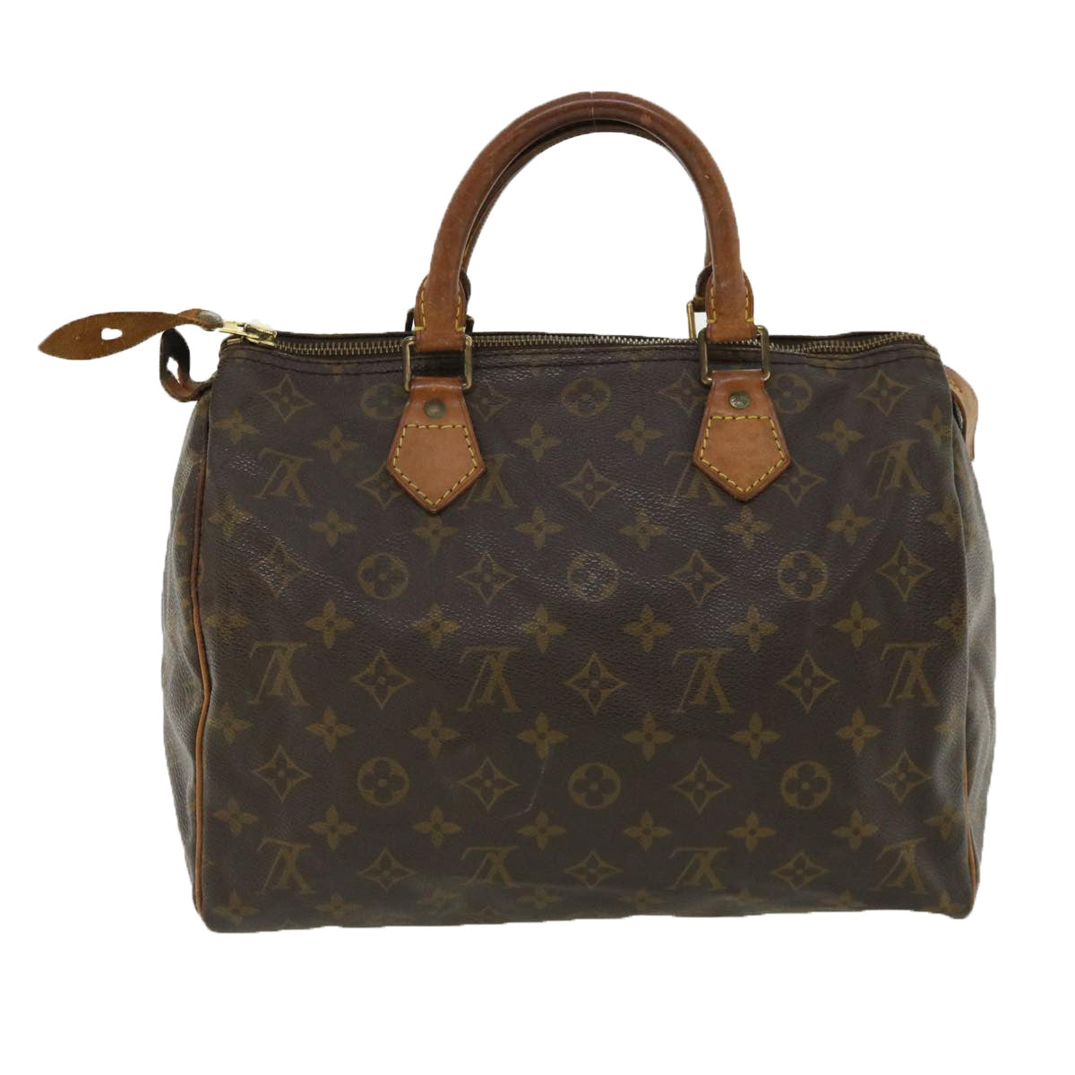 LOUIS VUITTON Monogram Speedy 30 Hand Bag M41526 LV Auth ac1030 - 0