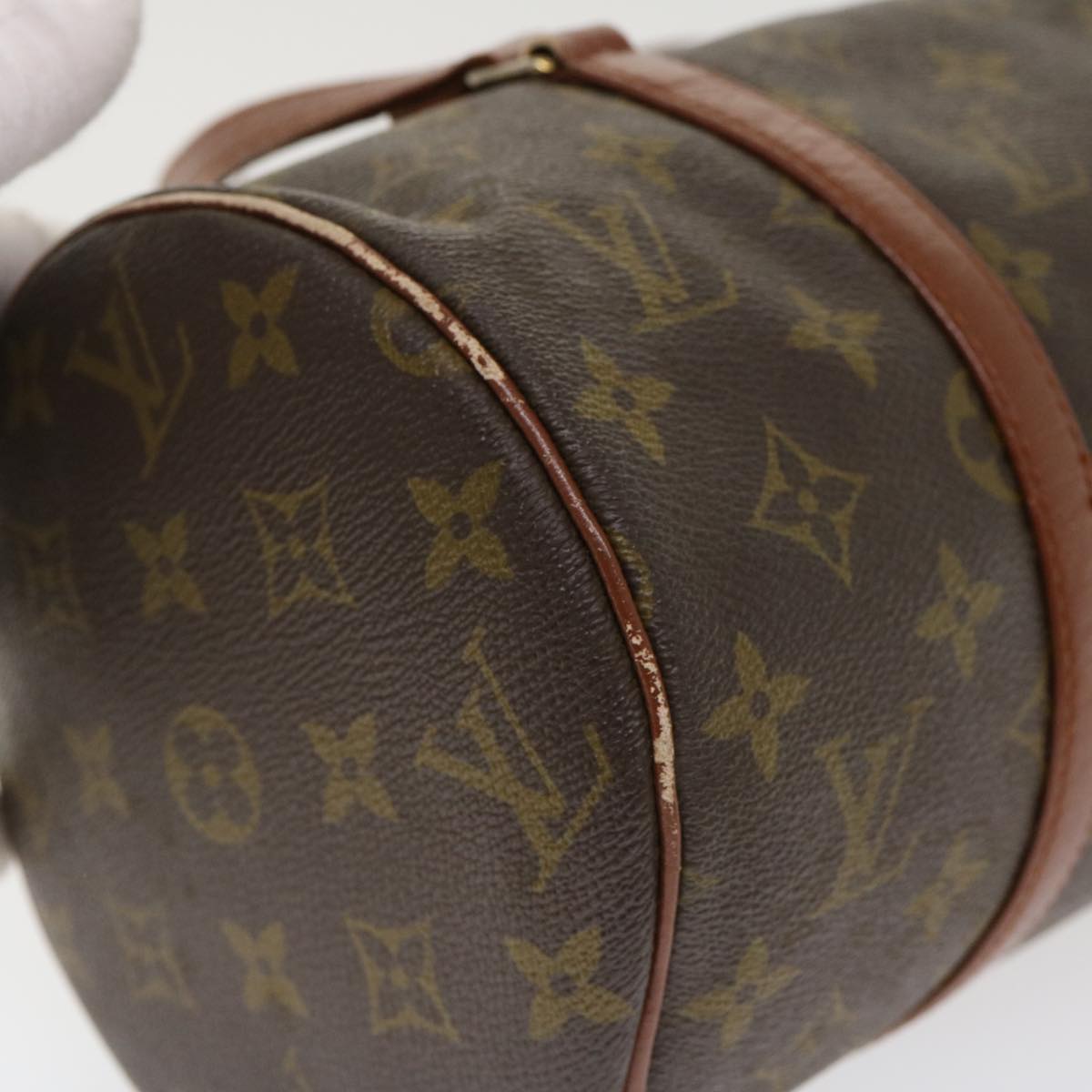 LOUIS VUITTON Monogram Papillon 26 Hand Bag M51386 LV Auth ac1033