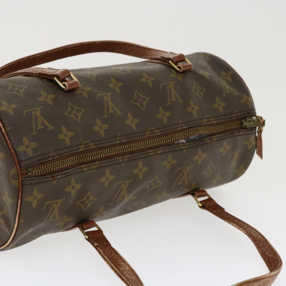 LOUIS VUITTON Monogram Papillon 26 Hand Bag M51386 LV Auth ac1033