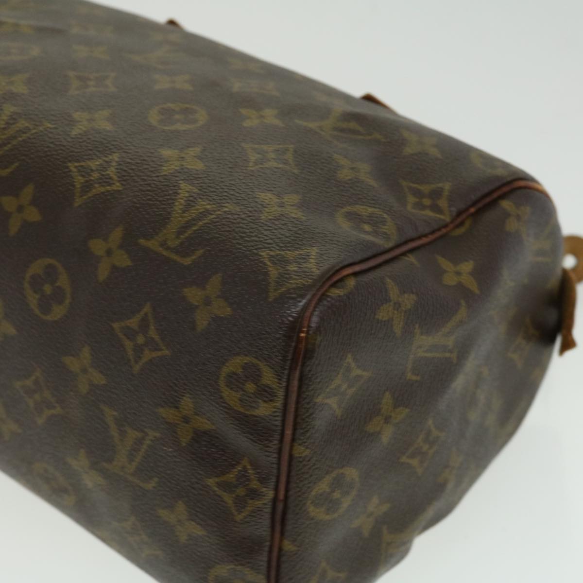 LOUIS VUITTON Monogram Speedy 25 Hand Bag M41528 LV Auth ac1069