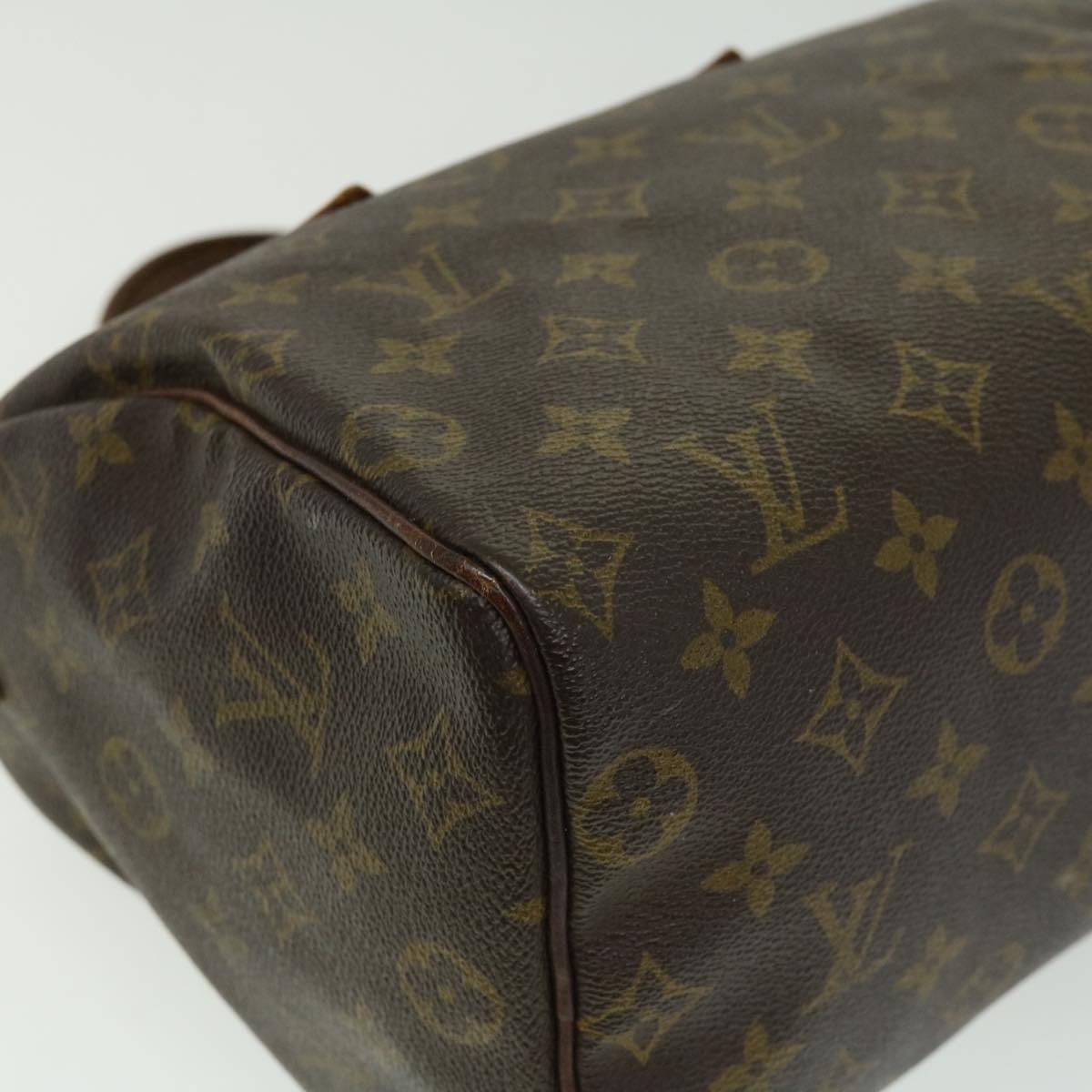 LOUIS VUITTON Monogram Speedy 25 Hand Bag M41528 LV Auth ac1069