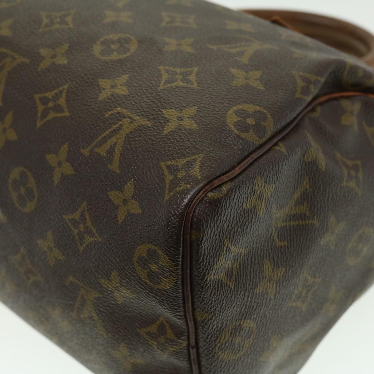 LOUIS VUITTON Monogram Speedy 25 Hand Bag M41528 LV Auth ac1069