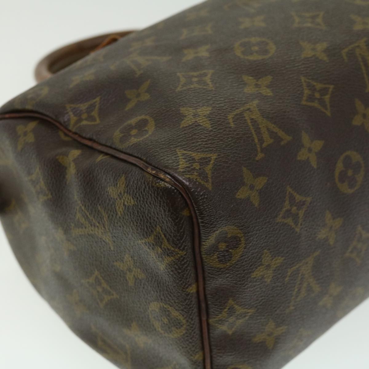 LOUIS VUITTON Monogram Speedy 25 Hand Bag M41528 LV Auth ac1069