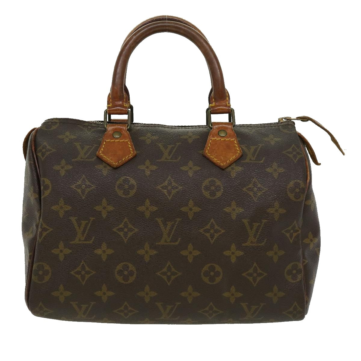 LOUIS VUITTON Monogram Speedy 25 Hand Bag M41528 LV Auth ac1069