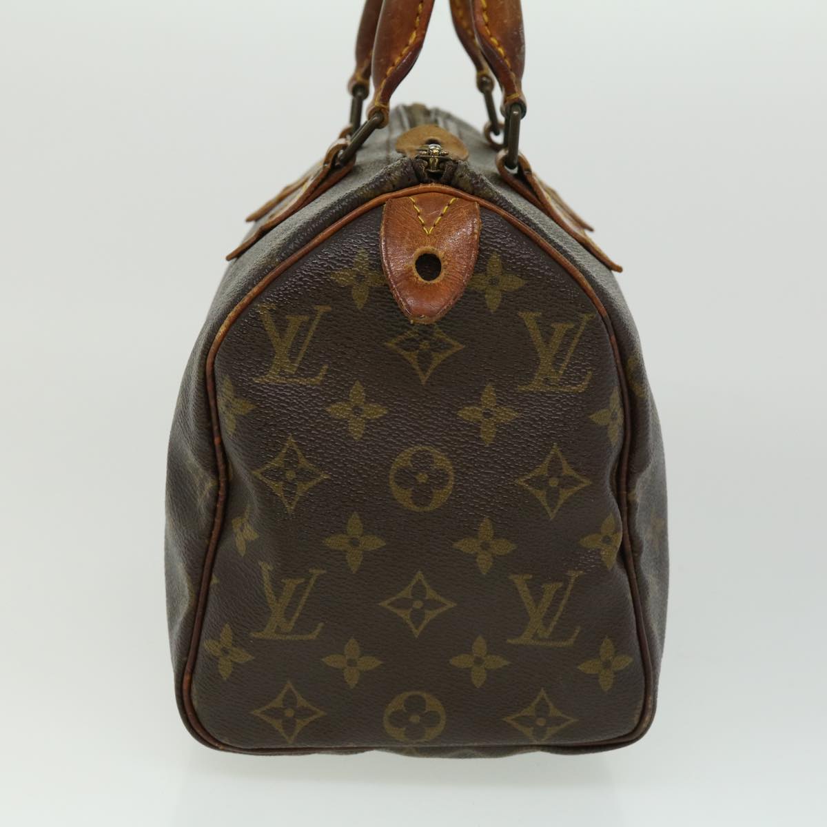 LOUIS VUITTON Monogram Speedy 25 Hand Bag M41528 LV Auth ac1069