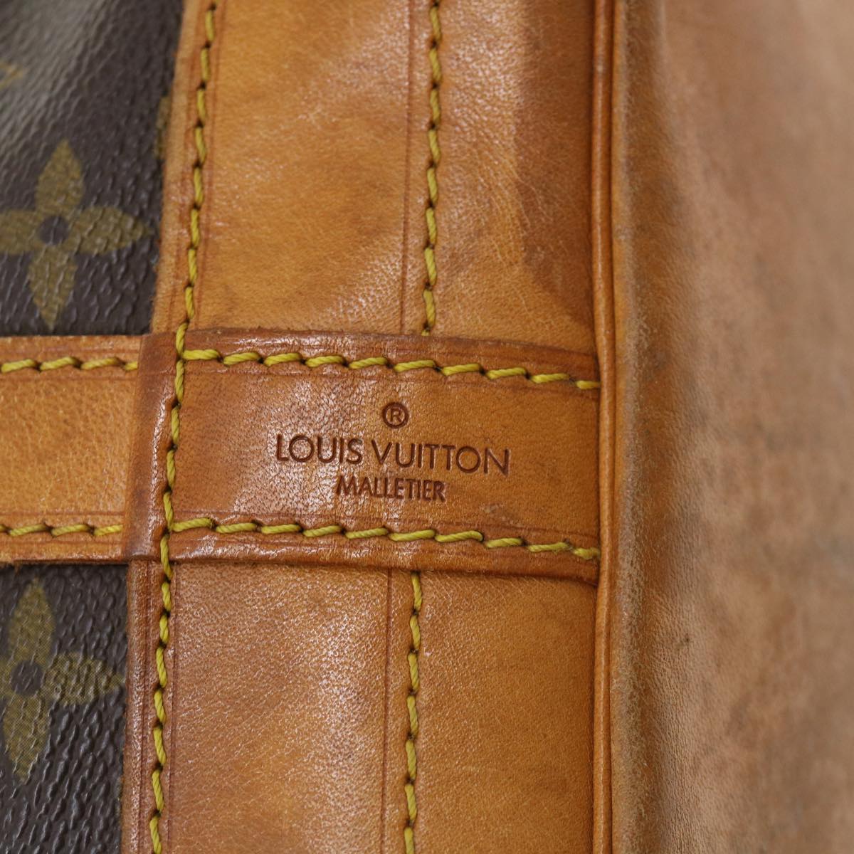 LOUIS VUITTON Monogram Noe Shoulder Bag M42224 LV Auth ac1071