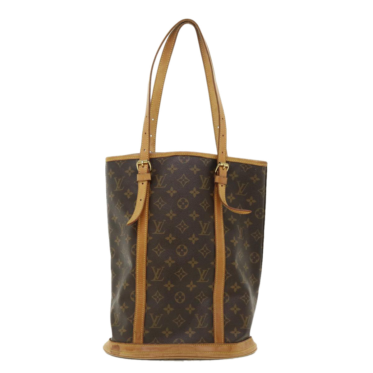 LOUIS VUITTON Monogram Bucket GM Shoulder Bag M42236 LV Auth ac1073